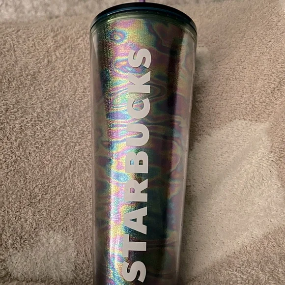 Starbucks cup 32oz. Iridescent/purple